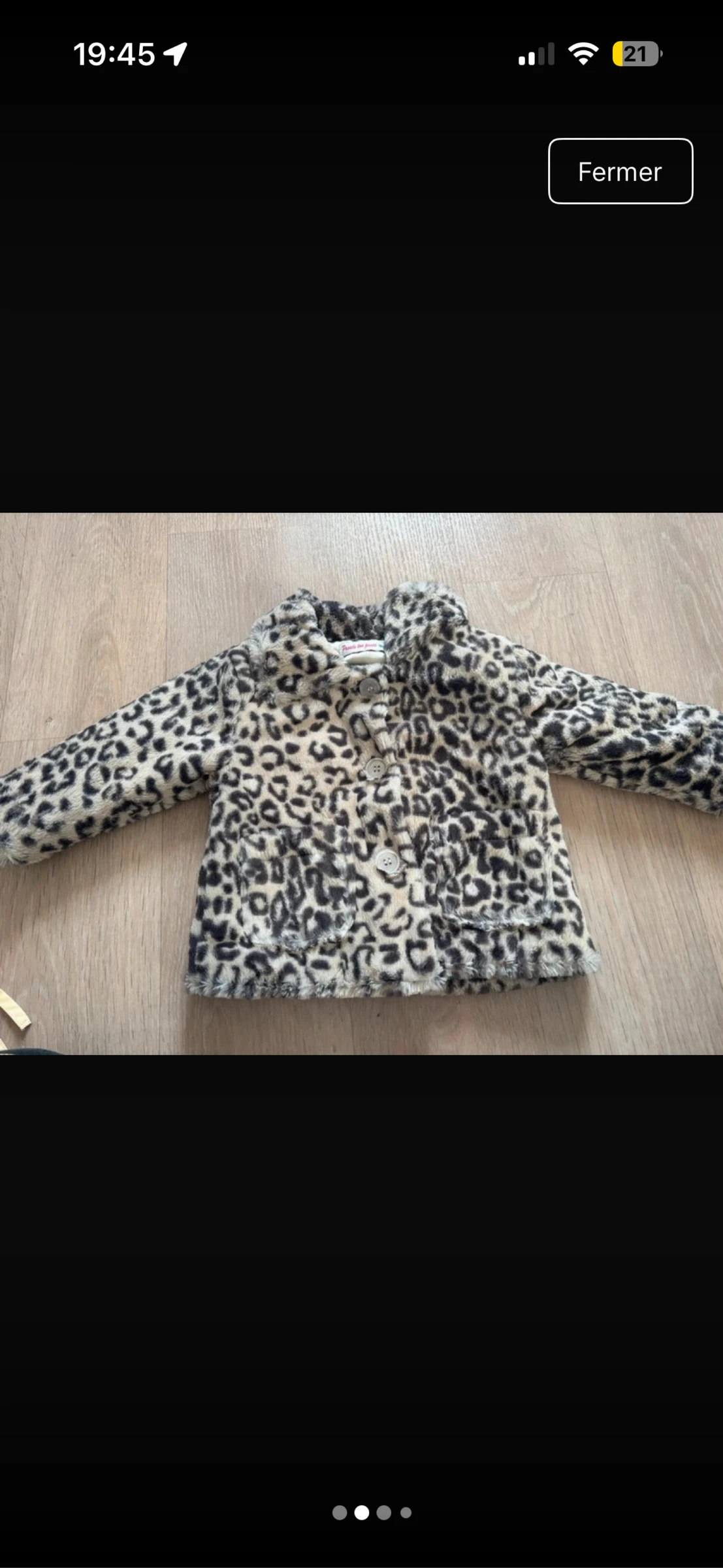 Manteau léopard 